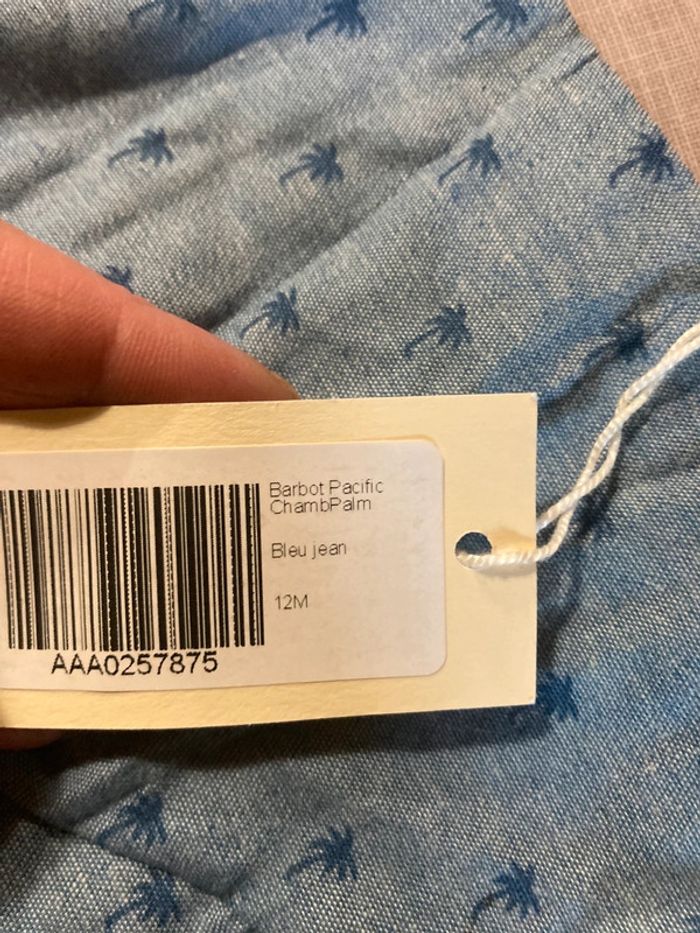 Barboteuse Hundred Pieces 12 mois - neuve avec étiquette - photo numéro 4