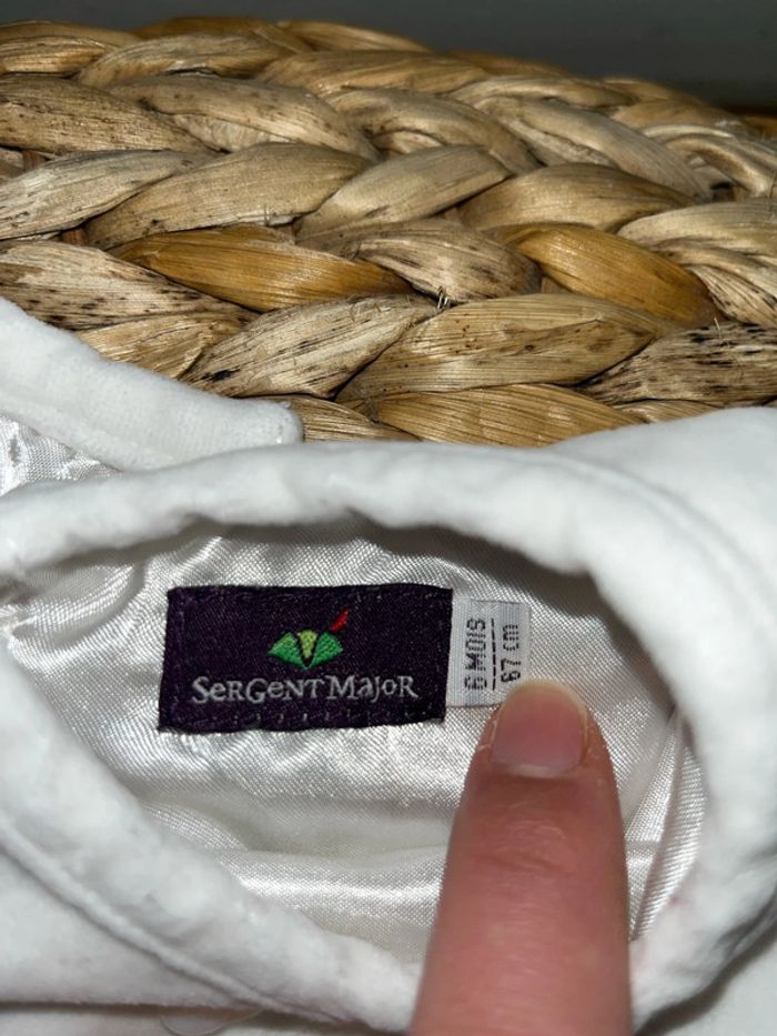 Robe de cérémonie Sergent Major 6 mois 67cm - photo numéro 4