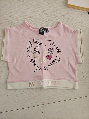 Tee shirt court neuf orchestra 5 ans