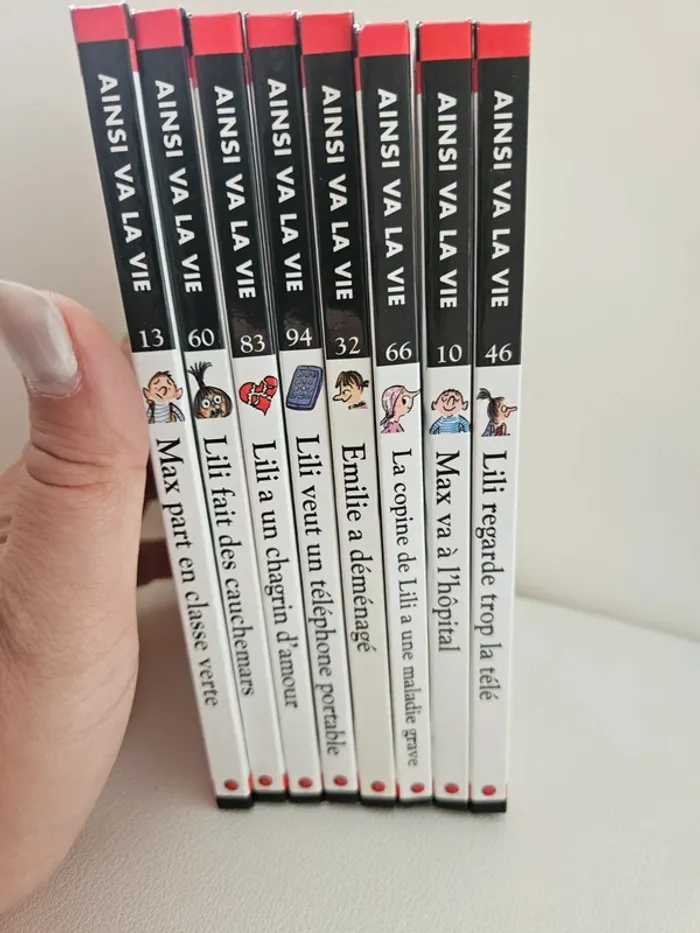 Lot de 8 livres ainsi va la vie - photo numéro 5