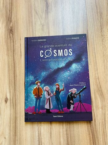 BD "La grande aventure du Cosmos" Édition Talent