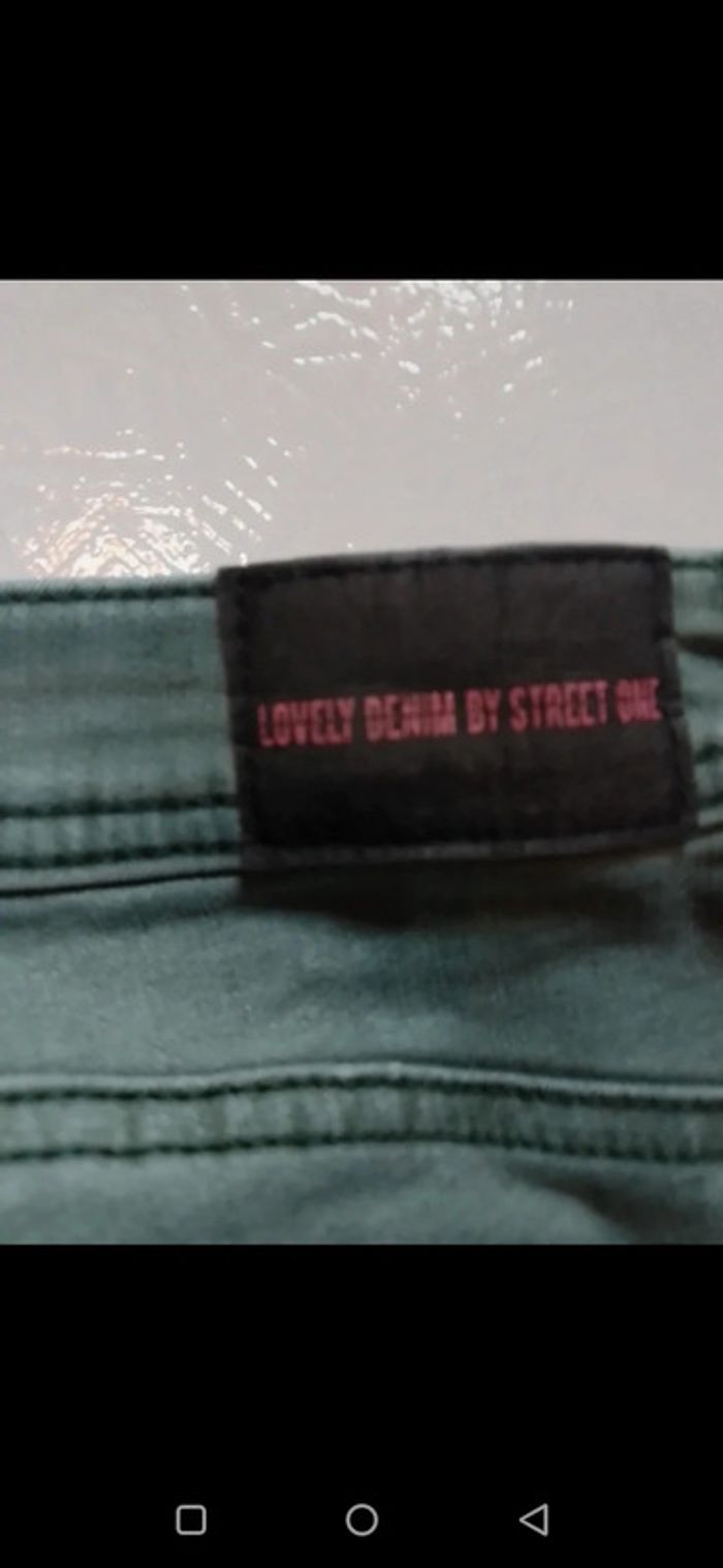 Jeans femme skinny gris vert Street One - photo numéro 18