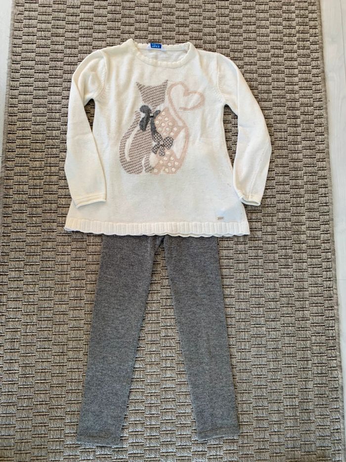 Ensemble en laine fille mayoral 6 ans