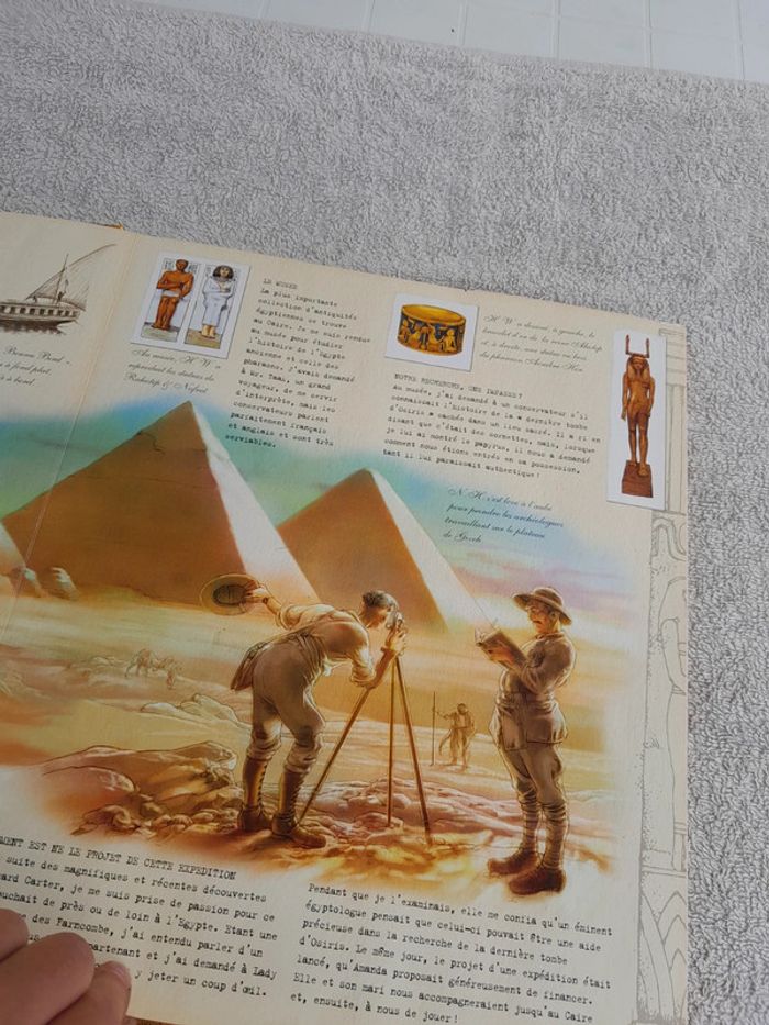 Livre egyptologie témoignage de 1926 - photo numéro 6