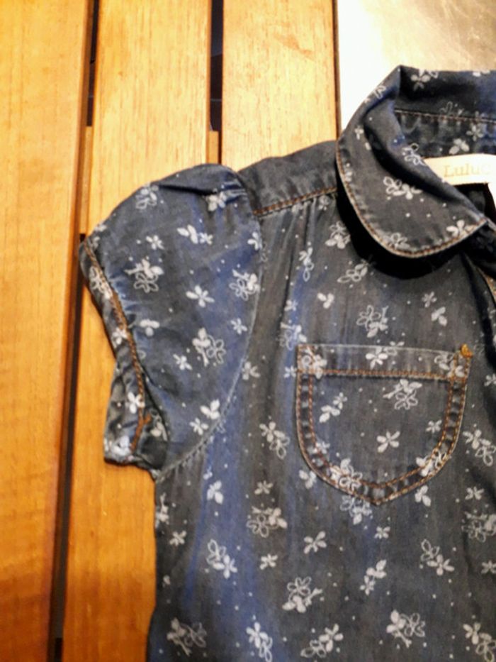 Robe jean Lulu Castagnette MC T 18 mois - photo numéro 2