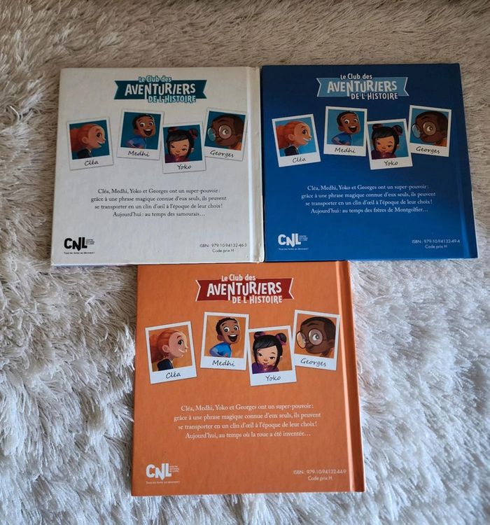 🌺Lot 3 livres Mcdo Le club des aventuriers de l’histoire 🌺 - photo numéro 2