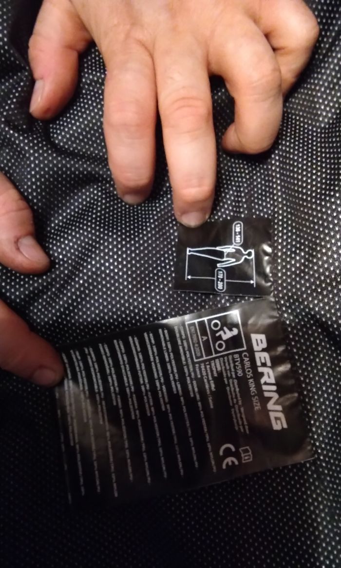 Blouson moto BERING grande taille - photo numéro 5