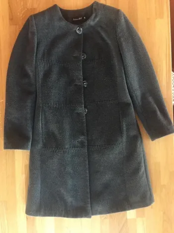 Manteau T38/40 laine soie