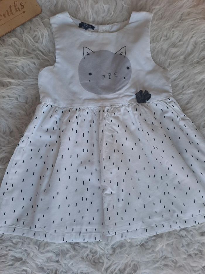 Robe petit chat kiabi 12mois - photo numéro 2