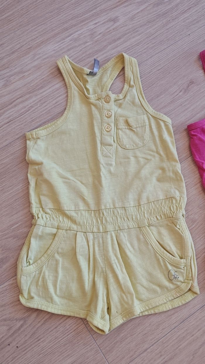 2 combishort 2ans 92cm orchestra - photo numéro 2