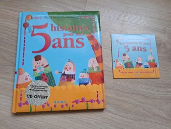 Livre 5 histoires pour mes 5ans