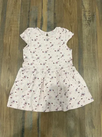 Robe manches courtes motif licorne