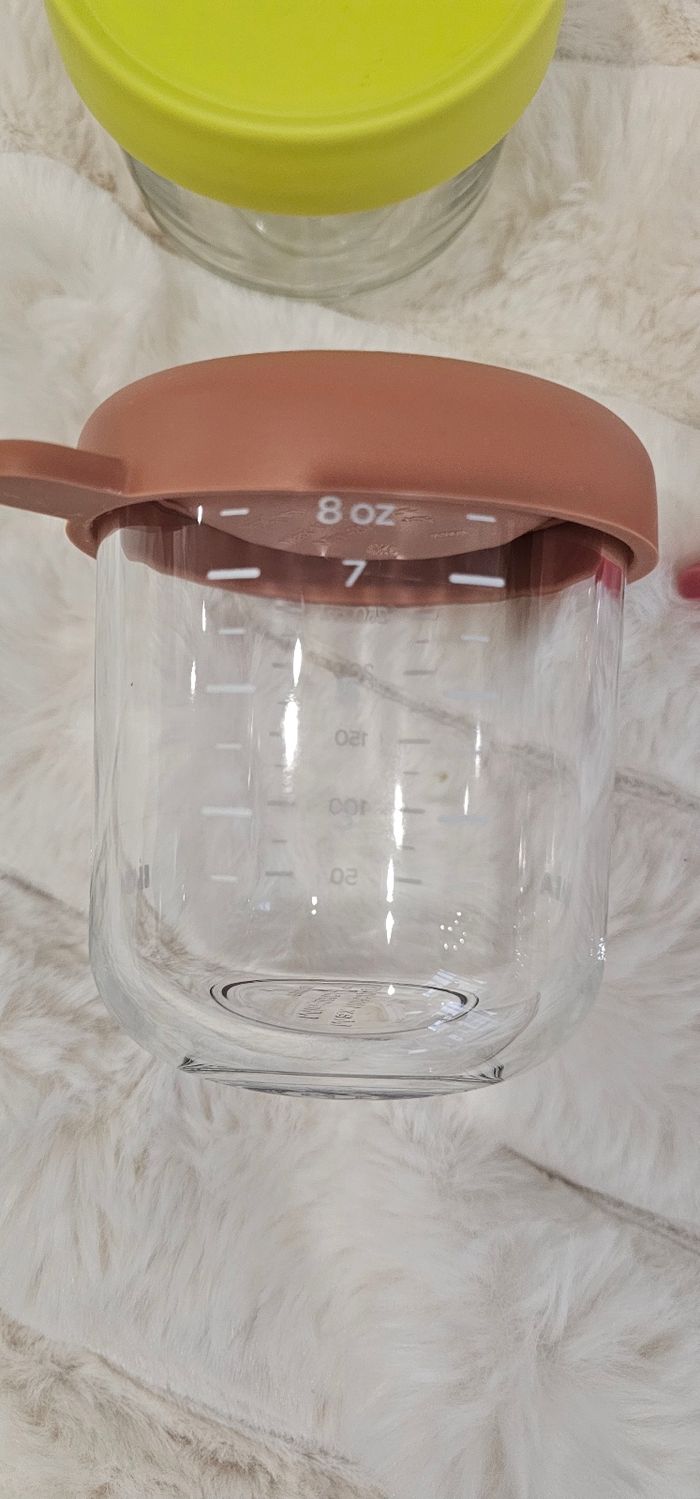 Lot de 5 pots en verre Béaba en très bon état. - photo numéro 8