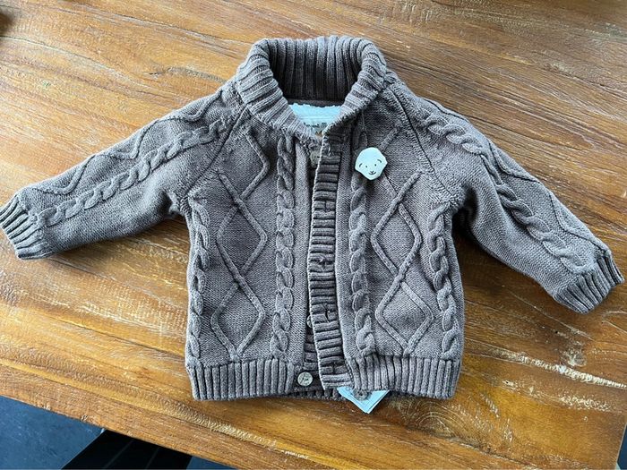 Gilet pull double moumoute hiver Sergent Major 9 mois
