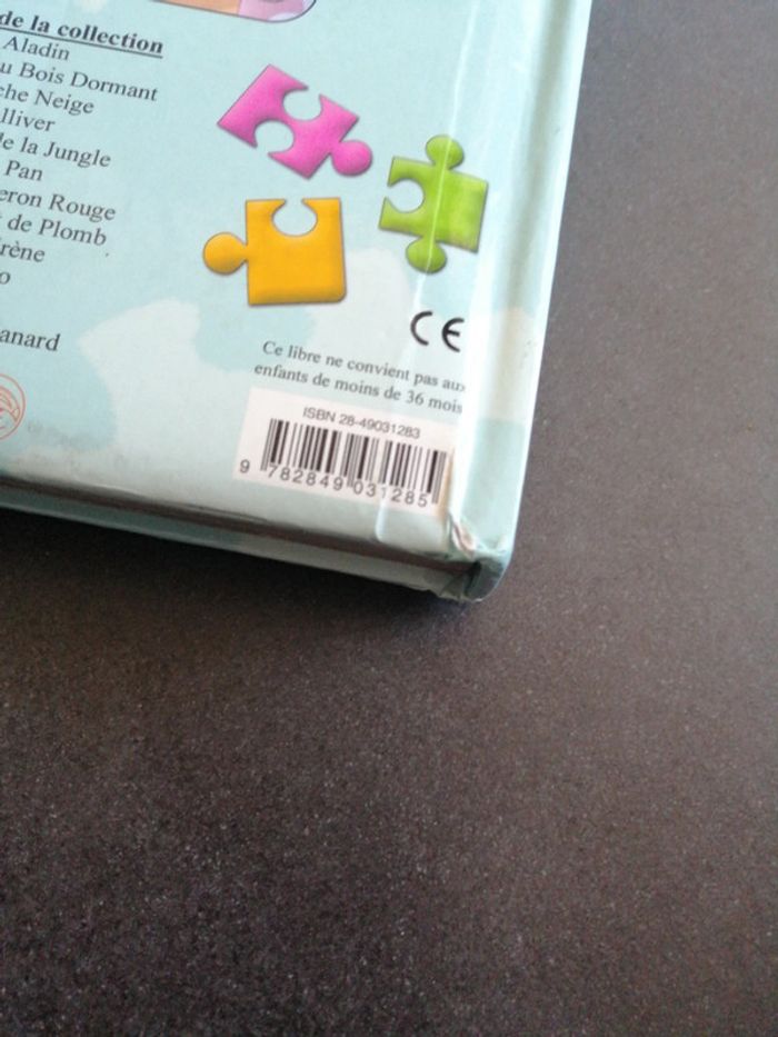 Livre puzzle le petit soldat de plomb - photo numéro 3