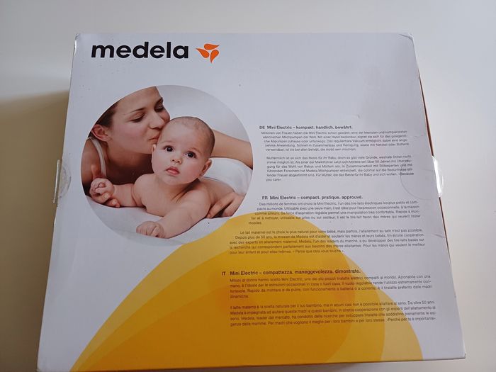 Tire-lait électrique mini electric de chez Medela neuf - photo numéro 3