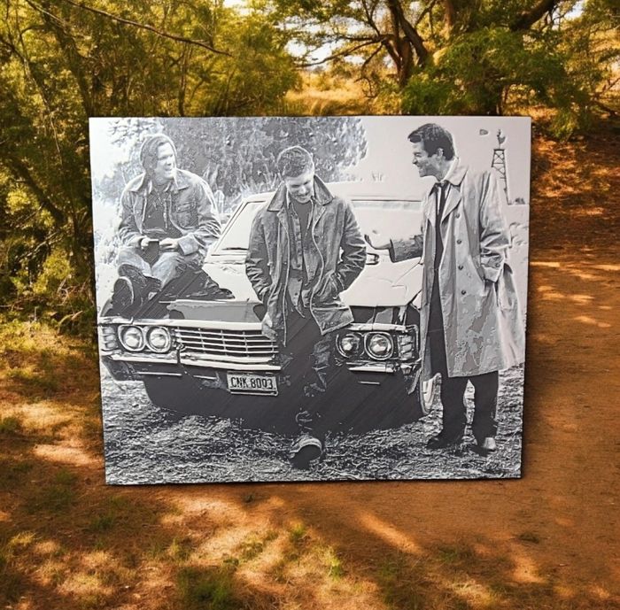 Hueforge 3d thème Supernatural