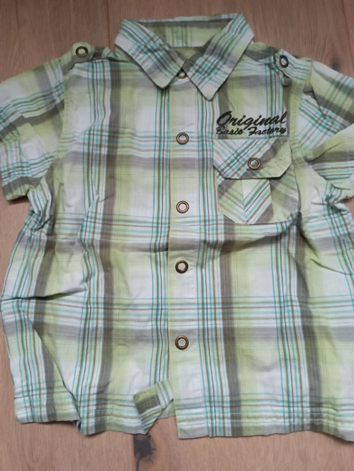 Chemise manches courtes