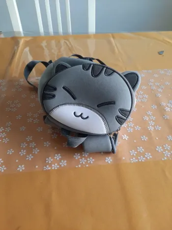 Sac à dos chat - creche