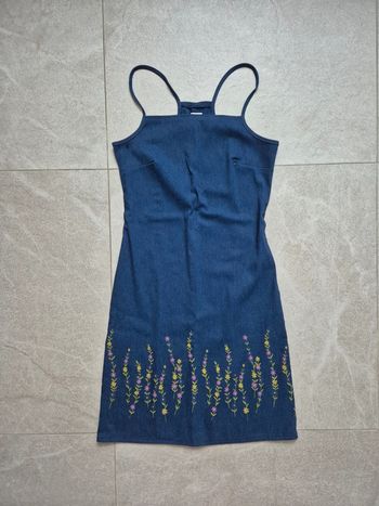Robe bretelle bleu pimkie vintage