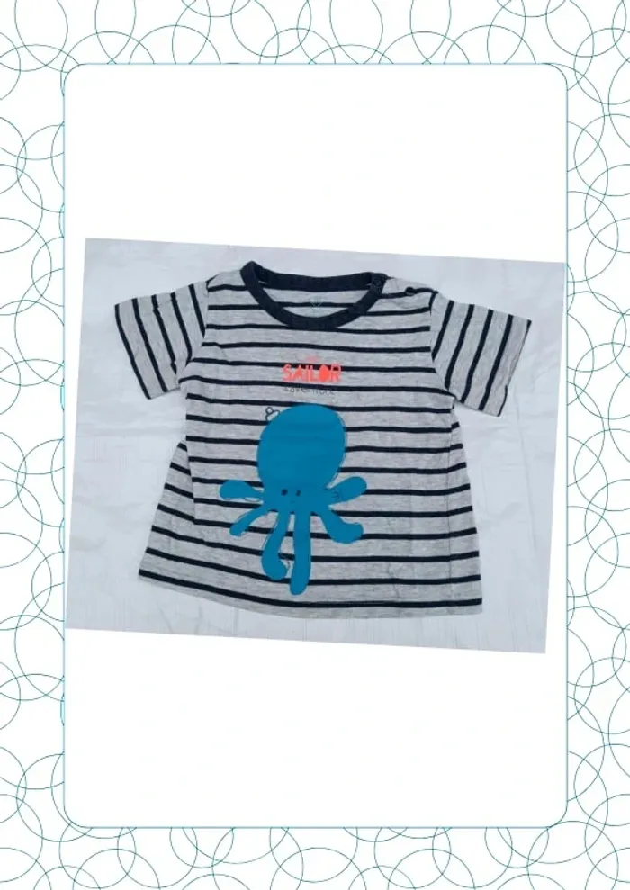 Tee shirt manches courtes 18 mois Tex baby