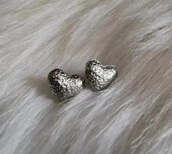 💎Boucles d’oreilles Argenté Coeur 💎
