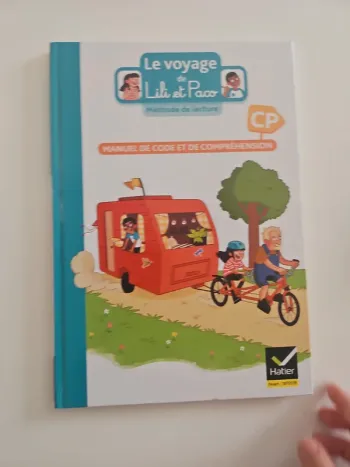 Le Voyage de Lili et Paco CP - Méthode de lecture - Ed. 2023 - Livre de l'élève