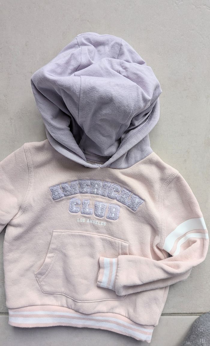 Sweat à capuche fille - 3 ans - photo numéro 3