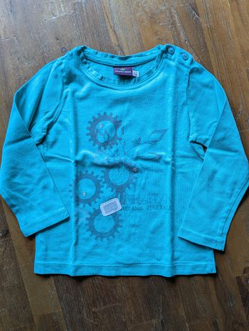 Tee shirt manches longues fille 36 mois