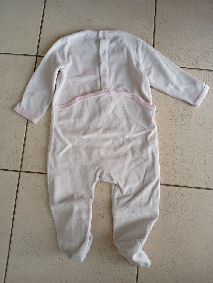 Pyjama chaud fille 1 an / 74 cm Tex Baby - photo numéro 2