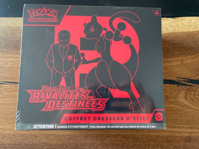 Pokémon - Coffret Dresseur d'Élite (ETB) EV10 Rivalités Destinées FR