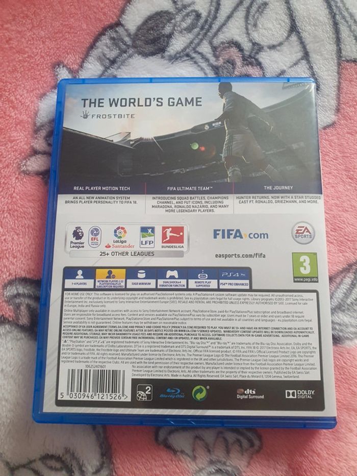 Fifa 18 ps4 - photo numéro 2