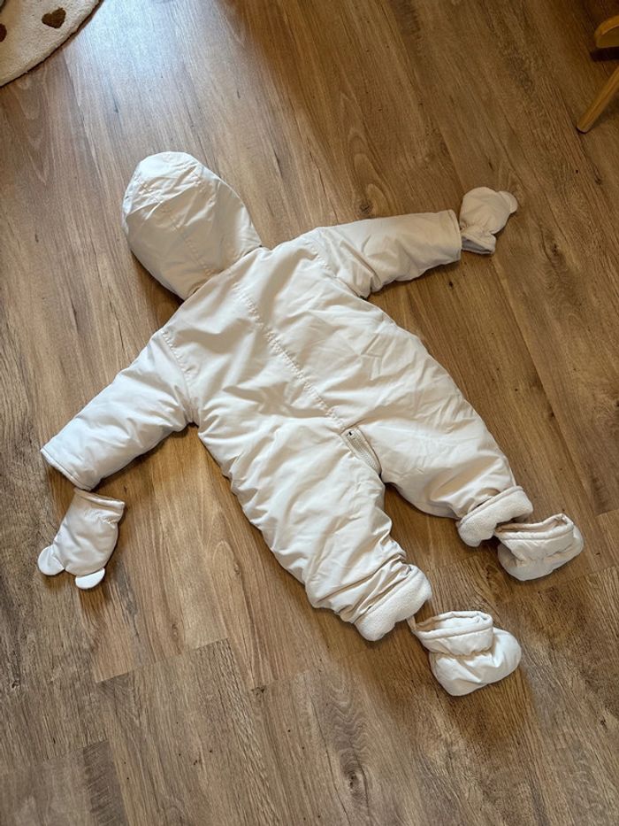 Combipilote polaire imperméable avec moufles et chaussons intégrés 6 mois - photo numéro 8