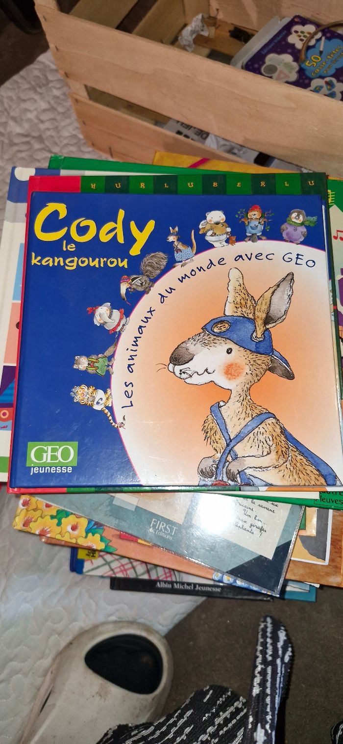 Livre enfant Cody le kangourou