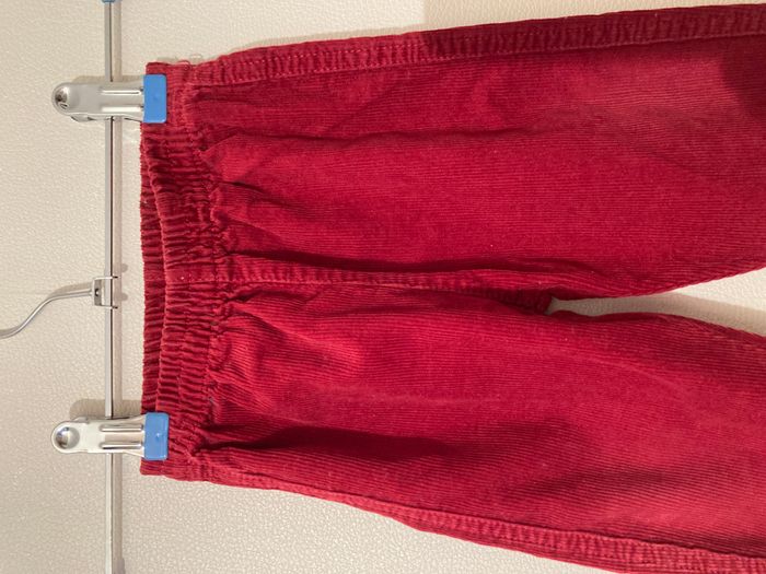 pantalon velours fin fille 18 mois - photo numéro 2