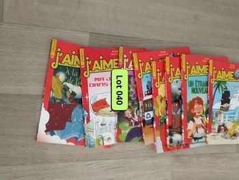 Lot de 8 magazines J’aime lire année 2021-22 L040  7590453388