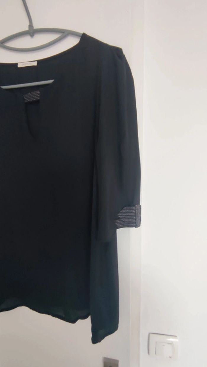 Blouse femme noir taille 42 Promod - photo numéro 10