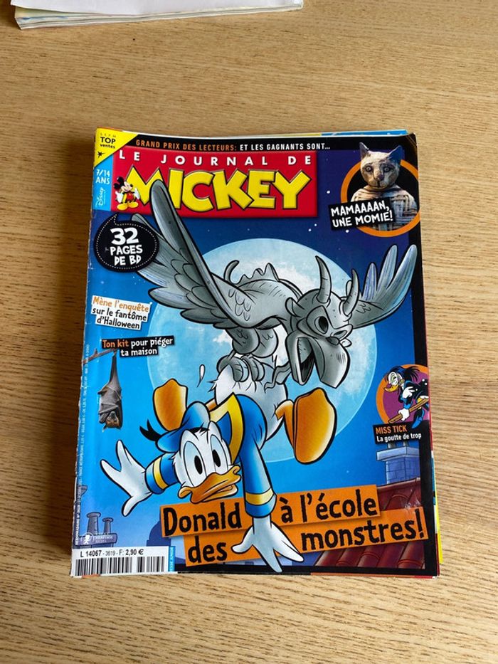 Lot de 8 Le journal de Mickey - photo numéro 3