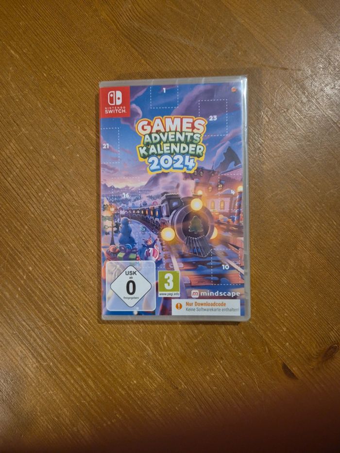 Games Advents Kalender 2024 pour Nintendo Switch