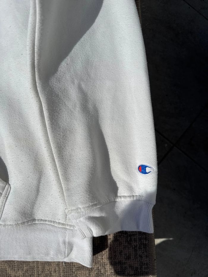 Hoodie Champion blanc - Taille XL - photo numéro 2