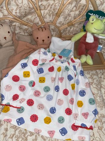 TEE shirt manches longues okaïdi 6 mois 