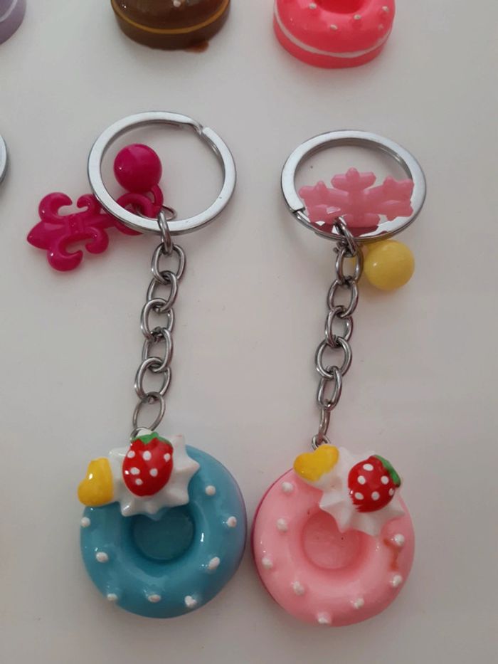 Porte clé beignets - photo numéro 5