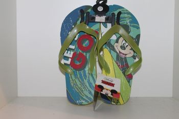 belle tongs mickey verte 33/34