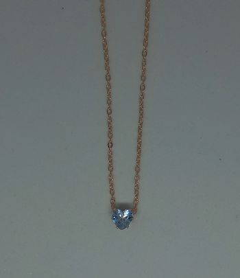 Collier fantaisie femme adolescente ado coeur