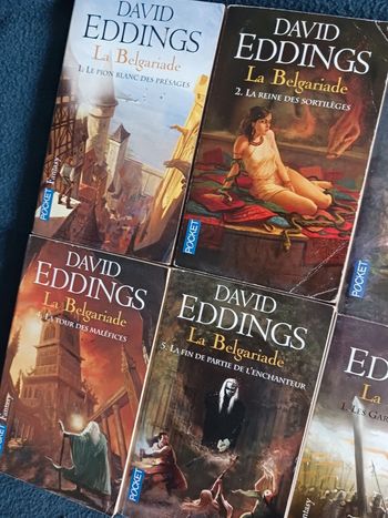 La Belgariade T1 à 5 +La Mallorée T1/2 + Polgara la sorciere T1/2 - David et Leigh Eddings