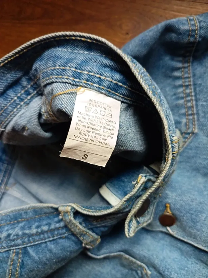 Jupe en jean court femme - photo numéro 3