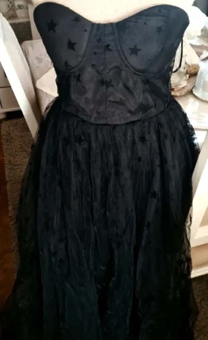 Robe bustier de soirée en tulle Shein Taille L Neuve - photo numéro 4