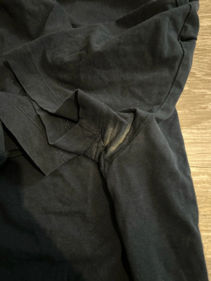 T-shirt col v léger EA7 Emporio Armani. - photo numéro 6