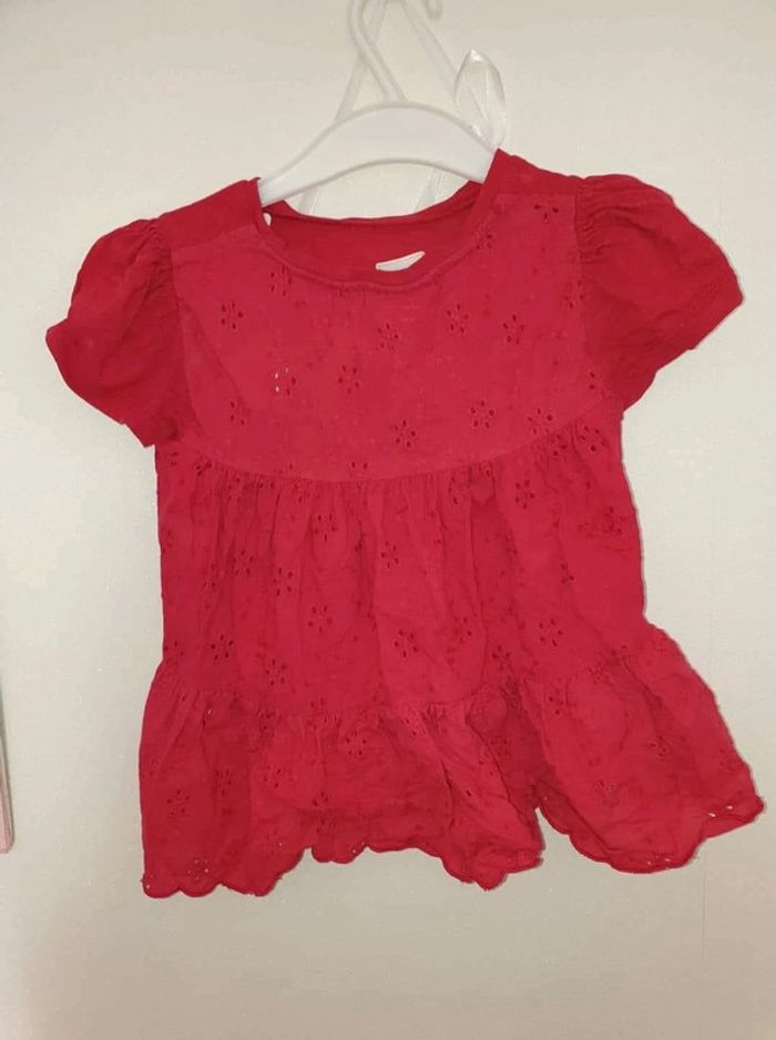 Tee shirt rouge - photo numéro 2