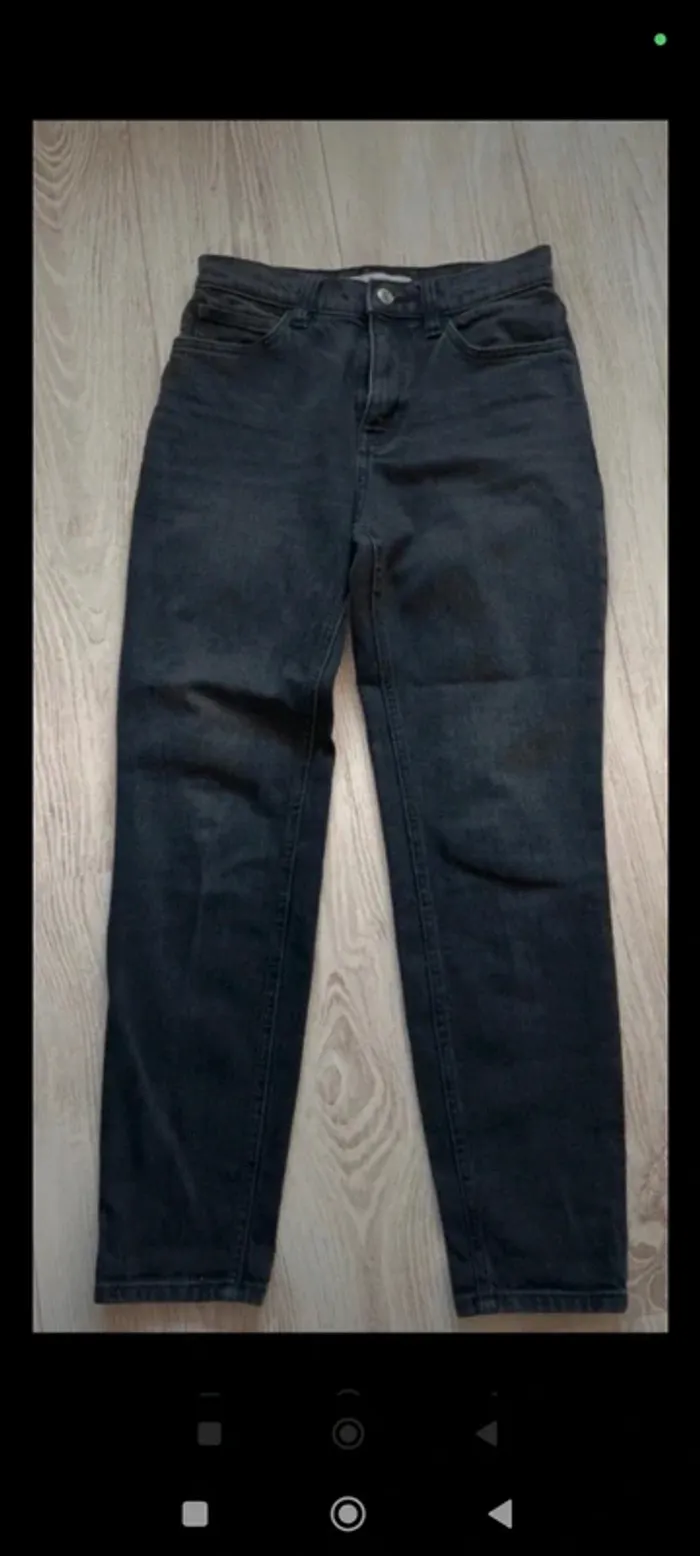 Jean noir newmom Mango S - photo numéro 2